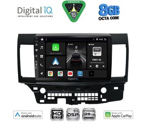 DIGITAL IQ BXF 7434_CPAA (10inc) MULTIMEDIA TABLET for MITSUBISHI LANCER mod. 2008-2017