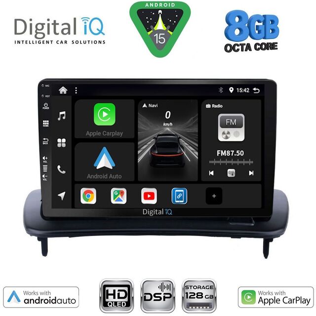 DIGITAL IQ BXF 7783_CPAA (9inc) MULTIMEDIA TABLET for VOLVO C30 - S40 mod. 2004-2013