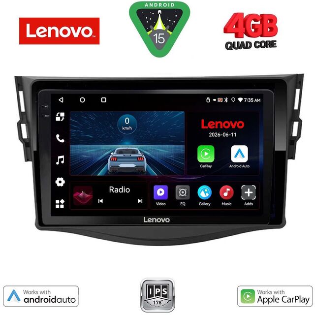 LENOVO LVE 8731_CPAA (9inc) MULTIMEDIA TABLET for TOYOTA RAV 4 mod. 2006-2012