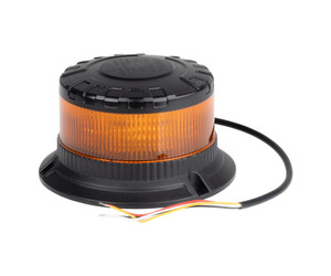 Amio - ΦΑΡΟΣ HEAVY DUTY W28M 12/24V ΠΟΡΤΟΚΑΛΙ 16LED ΜΑΓΝΗΤΙΚΟΣ/ΒΙΔΩΤΟΣ ΜΕ ΦΙΣ ΑΝΑΠΤΗΡΑ Υ89mm Φ110mm - 1 τεμ. (04105/AM)