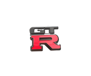 GT-R λογότυπο μεταλλικό