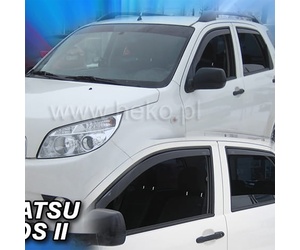 ΑΝΕΜΟΘΡΑΥΣΤΕΣ ΓΙΑ DAIHATSU TERIOS 2 5D 2006-2013 ΖΕΥΓΑΡΙ ΑΠΟ ΕΥΚΑΜΠΤΟ ΦΙΜΕ ΠΛΑΣΤΙΚΟ HEKO - 2 ΤΕΜ.