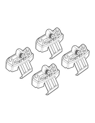 ΑΚΡΑ ΓΙΑ ΜΠΑΡΕΣ NORDRIVE ΓΙΑ KIA PICANTO 5D 06/17+ KIT