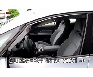 ΑΝΕΜΟΘΡΑΥΣΤΕΣ ΓΙΑ CUPRA BORN 5D 2021+  ΣΕΤ ΑΥΤΟΚΙΝΗΤΟΥ ΑΠΟ ΕΥΚΑΜΠΤΟ ΦΙΜΕ ΠΛΑΣΤΙΚΟ HEKO - 4 ΤΕΜ.