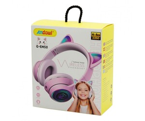 ΑΣΥΡΜΑΤΑ ΑΚΟΥΣΤΙΚΑ OVER-EAR ΜΕ ΑΥΤΑΚΙΑ ANDOWL AN-Q-EM50