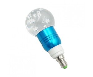 LED RGB ΛΑΜΠΑ ΜΕ ΤΗΛΕΧΕΙΡΙΣΤΗΡΙΟ TY-RGB-E