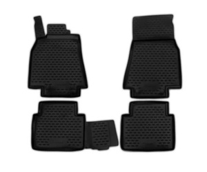 ΠΑΤΑΚΙΑ ΣΕ ΣΚΑΦΗ TPE ΛΑΣΤΙΧΟ ΓΙΑ MERCEDES B CLASS W245 2005-2011  ΣΕ ΜΑΥΡΟ ΧΡΩΜΑ NOVLINE - 4 ΤΕΜ.