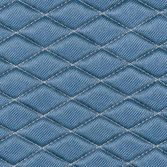 Πλατοκάθισμα με Προσκέφαλο COVER-TECH FABRIC 2τεμ. Γαλάζιο/Μπεζ