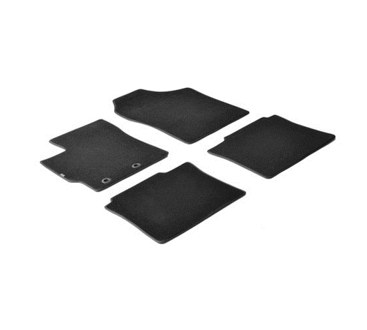 ΠΑΤΑΚΙΑ EXECUTIVE ΜΟΚΕΤΑ ΓΙΑ TOYOTA YARIS 3D / 5D 10/2011-08/2020 ΣΕ ΜΑΥΡΟ ΧΡΩΜΑ ME ΚΟΥΜΠΩΜΑΤΑ LAMPA - 4 ΤΕΜ.