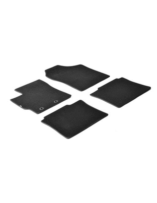ΠΑΤΑΚΙΑ EXECUTIVE ΜΟΚΕΤΑ ΓΙΑ TOYOTA YARIS 3D / 5D 10/2011-08/2020 ΣΕ ΜΑΥΡΟ ΧΡΩΜΑ ME ΚΟΥΜΠΩΜΑΤΑ LAMPA - 4 ΤΕΜ.