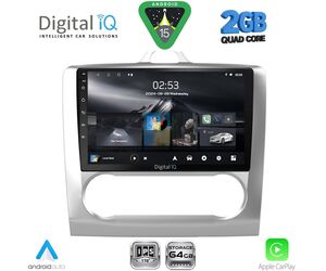 DIGITAL IQ RSD 1156SL_CPA CLIMA (9inc) MULTIMEDIA TABLET for FORD FOCUS mod. 2005-2012 (SILVER)