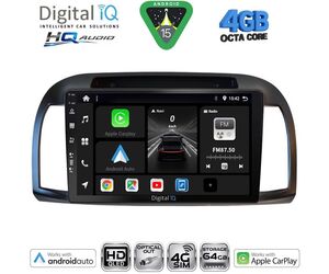 DIGITAL IQ BXK 19457BL_CPAA (9inc) MULTIMEDIA TABLET for NISSAN MICRA K12 mod. 2002-2010 (BLACK)