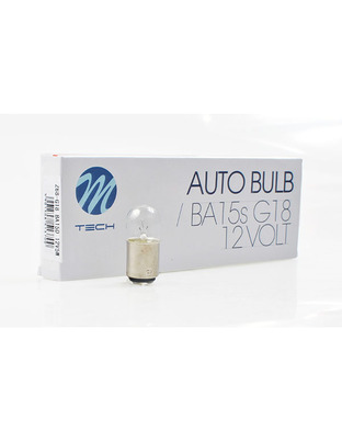R5W G18 12V BA15d ΔΙΠΟΛΙΚΟ STANDARD ΑΛΟΓΟΝΟΥ M-TECH - 10ΤΕΜ