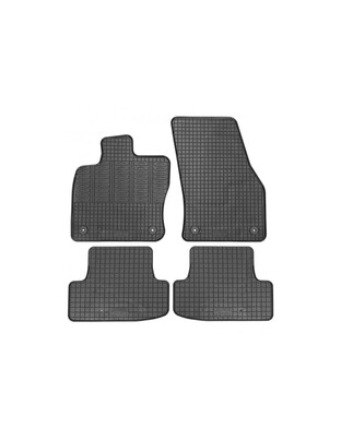 Cik - ΠΑΤΑΚΙΑ ΑΥΤΟΚΙΝΗΤΟΥ ΑΠΟ ΛΑΣΤΙΧΟ ΓΙΑ AUDI Q2 2017+ ΣΕ ΜΑΥΡΟ ΧΡΩΜΑ ΜΕ ΚΟΥΜΠΩΜΑΤΑ - 4 ΤΕΜ. (RM.AU.0007/CK)