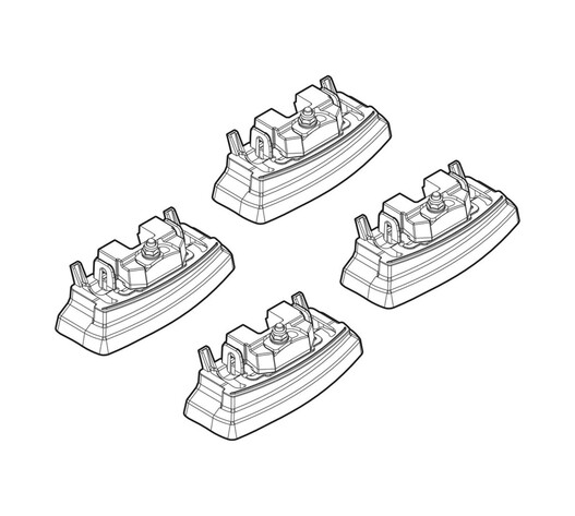 ΑΚΡΑ ΓΙΑ ΜΠΑΡΕΣ NORDRIVE ΓΙΑ MERCEDES A-CLASS W177 06/18+ KIT