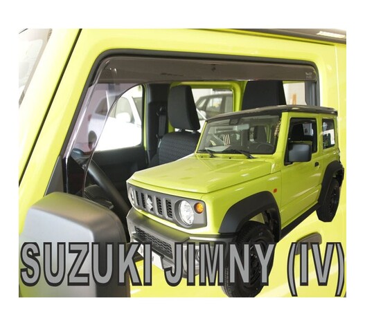 ΑΝΕΜΟΘΡΑΥΣΤΕΣ ΓΙΑ SUZUKI JIMNY 3D 2018+ ΖΕΥΓΑΡΙ ΑΠΟ ΕΥΚΑΜΠΤΟ ΦΙΜΕ ΠΛΑΣΤΙΚΟ HEKO - 2 ΤΕΜ.
