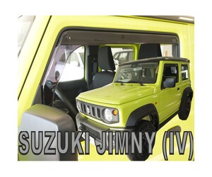 ΑΝΕΜΟΘΡΑΥΣΤΕΣ ΓΙΑ SUZUKI JIMNY 3D 2018+ ΖΕΥΓΑΡΙ ΑΠΟ ΕΥΚΑΜΠΤΟ ΦΙΜΕ ΠΛΑΣΤΙΚΟ HEKO - 2 ΤΕΜ.