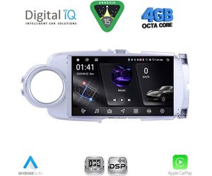 DIGITAL IQ RSG 6737SL_CPA (9inc) MULTIMEDIA TABLET for TOYOTA YARIS mod. 2011-2015 (SILVER)