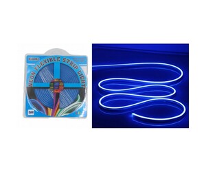 ΕΥΚΑΜΠΤΗ neon LED ΤΑΙΝΙΑ 12V/5m ΜΠΛΕ ΧΡΩΜΑ RZ-02193
