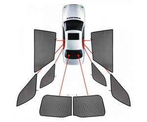CarShades - ΚΟΥΡΤΙΝΑΚΙΑ  CAR SHADES ΓΙΑ BMW X7 (G07) 5D 2018+ - 8ΤΕΜ. (PVC.BMW-X7-5-A)