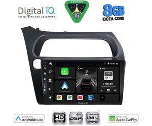 DIGITAL IQ BXF 18189_CPAA (9inc) MULTIMEDIA TABLET for HONDA CIVIC 3D-5D mod. 2006-2012