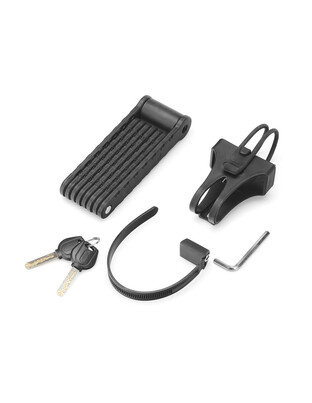 Lampa - Πτυσσόμενη Κλειδαριά Ποδηλάτου Lock & Go 96 cm με Θήκη & 2 Κλειδιά - 1 τεμ. (9371.1-LB)