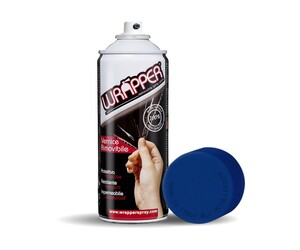 ΠΡΟΣΤΑΤΕΥΤΙΚΟ ΦΙΛΜ ΣΕ ΣΠΡΕΙ WRAPPER METALLIC BLUE 400 ml (ΜΠΛΕ ΜΕΤΑΛΛΙΖΕ)