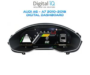 DIGITAL IQ DYL 917_DC (12.3in) DIGITAL INSTRUMENT CLUSTER for AUDI A6 - A7 mod. 2010-2018 with HDMI input