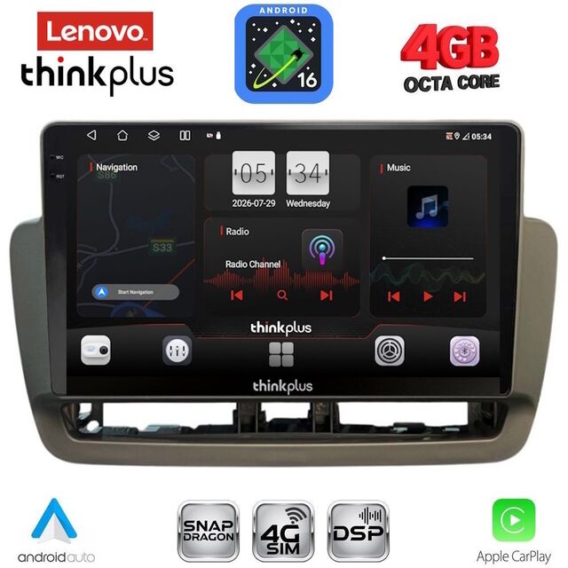 LENOVO LTG 7572GR_CPA (9inc) MULTIMEDIA TABLET for SEAT IBIZA mod. 2012-2015