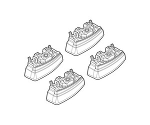 ΑΚΡΑ ΓΙΑ ΜΠΑΡΕΣ NORDRIVE ΓΙΑ MERCEDES C-KLAS 02/07+ KIT