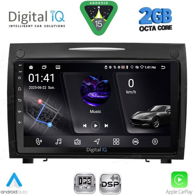 DIGITAL IQ RSF 4419_CPA (9inc) MULTIMEDIA TABLET for MERCEDES SLK R171 mod. 2004-2010
