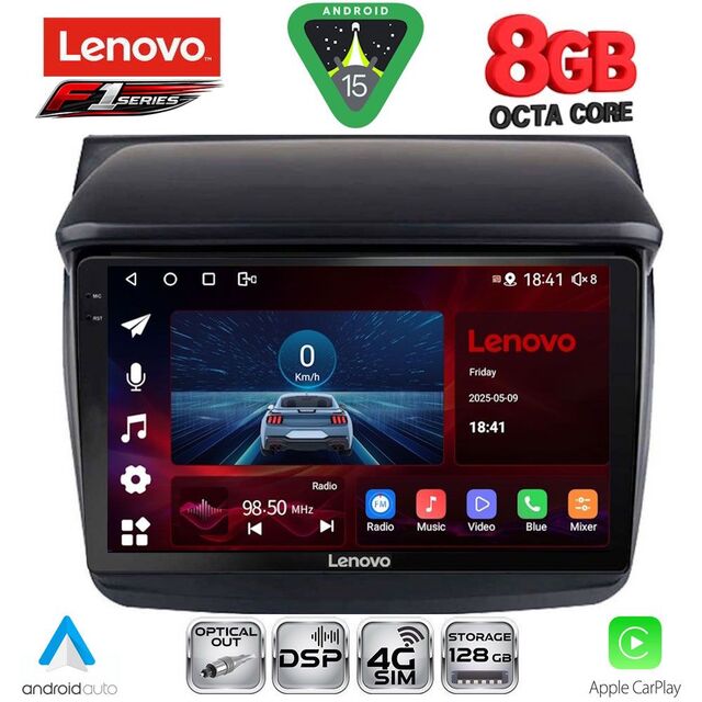 LENOVO SSR 10436_CPA (9inc) MULTIMEDIA TABLET for MITSUBISHI L200 mod. 2006-2015