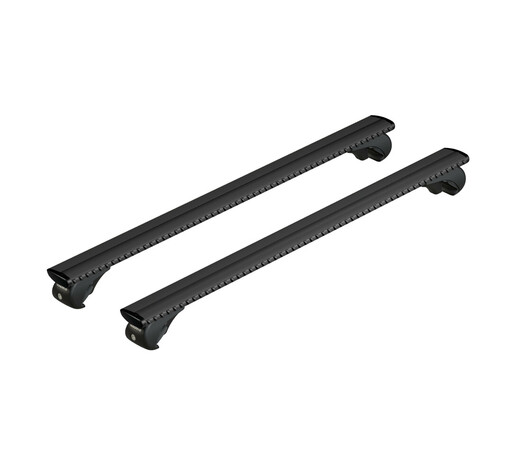 ΜΠΑΡΕΣ ΟΡΟΦΗΣ ΑΝΟΔIΩΜΕΝΟ ΑΛΟΥΜΙΝΙΟΥ (XL) 140cm 100max ΜΑΥΡΗ SILENZIO (RAILING STANDARD/S/W)​NORDRIVE - 2 ΤΕΜ.