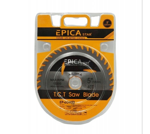 T.C.T SAW BLADE 125mm EPICA STAR TO-EP-60403