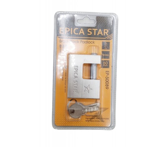 ΚΛΕΙΔΑΡΙΑ ΑΣΦΑΛΕΙΑΣ ΜΕ ΤΑΚΟ 60mm EPICA STAR EP-50089