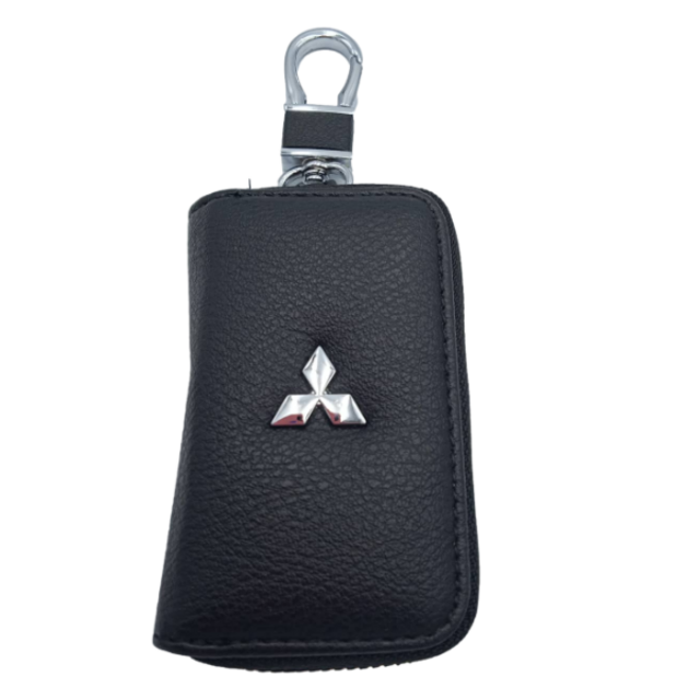 Μπρελόκ κλειδιών θήκη δερματίνη - Mitsubishi