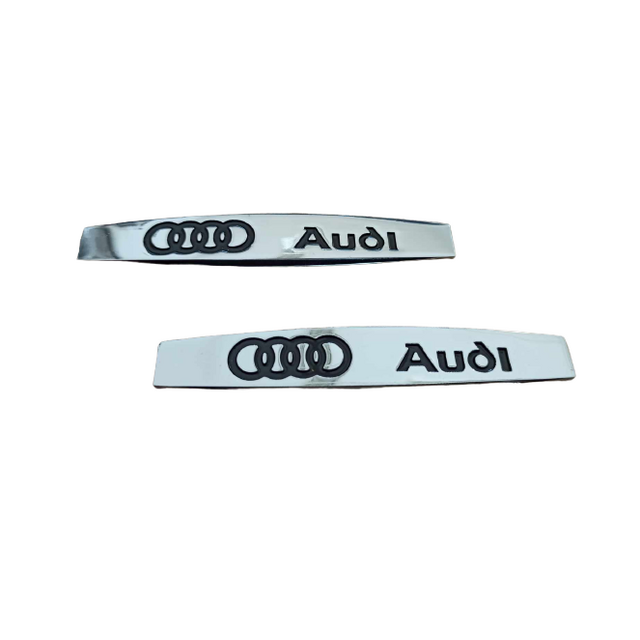 Αυτοκόλλητα μεταλλικά 2 τεμάχια - Audi