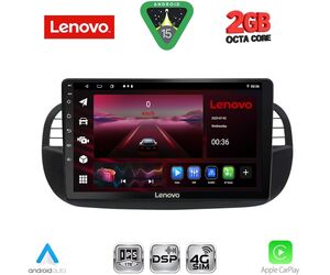 LENOVO LVF 5130BL_CPA (9inc) MULTIMEDIA TABLET for FIAT 500 mod. 2007-2015 (BLACK)