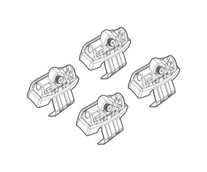 ΑΚΡΑ ΓΙΑ ΜΠΑΡΕΣ NORDRIVE ΓΙΑ AUDI A5 SPORTBACK 09/16+ KIT