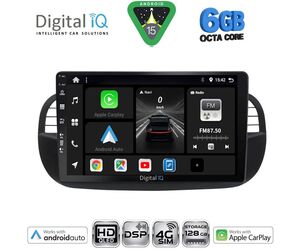 DIGITAL IQ BXF 17130BL_CPAA (9inc) MULTIMEDIA TABLET for FIAT 500 mod. 2007-2015 (BLACK)