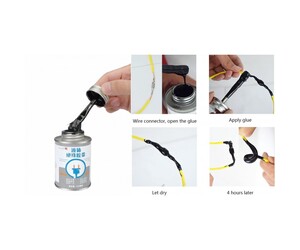 ΣΤΕΓΑΝΩΤΙΚΗ ΚΟΛΛΑ ΚΑΛΩΔΙΩΝ 125ml LE-03358