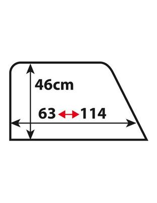 ΠΛΑΙΝΑ ΚΟΥΡΤΙΝΑΚΙΑ ΕΛΑΣΤΙΚΑ ΦΟΡΕΤΑ CAPS 2in1 63>114x46cm LAMPA - 2 ΤΕΜ.