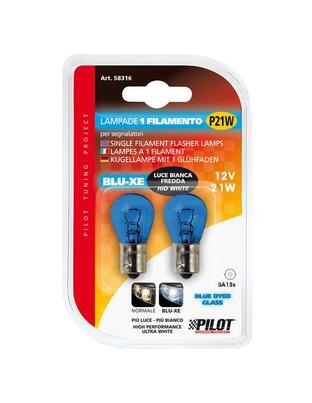 P21W 12V 21W BA15s μονοπολικό BLU-XENON