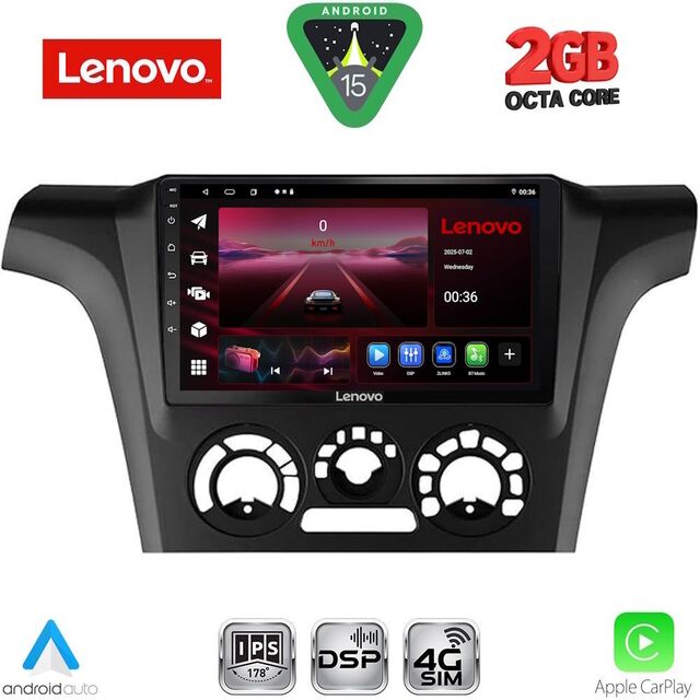LENOVO LVF 5441_CPA A/C (9inc) MULTIMEDIA TABLET for MITSUBISHI OUTLANDER mod. 2001-2005