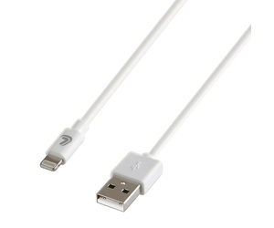 ΚΑΛΩΔΙΟ ΦΟΡΤΙΣΗΣ ΚΑΙ ΣΥΓΧΡΟΝΙΣΜΟΥ APPLE 8PIN 200cm ΛΕΥΚΟ ESSENTIALS LAMPA - 1 TEM.
