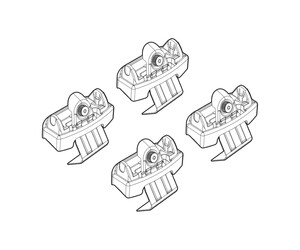 ΑΚΡΑ ΓΙΑ ΜΠΑΡΕΣ NORDRIVE ΓΙΑ RENAULT CLIO V 5D 08/19+ KIT