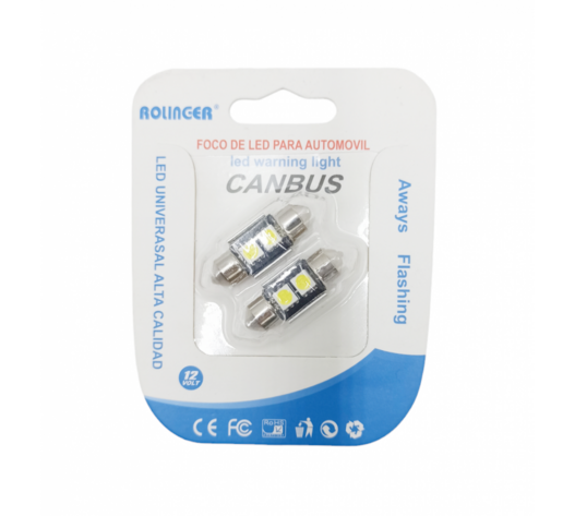 LED ΨΕΙΡΕΣ ΑΥΤΟΚΙΝΗΤΟΥ 12V CANBUS DA10-31-2SMD
