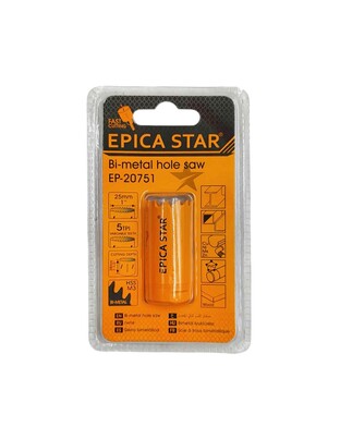 EPICA STAR ΠΟΤΗΡΟΤΡΥΠΑΝΟ 1" 25mm EP-20751
