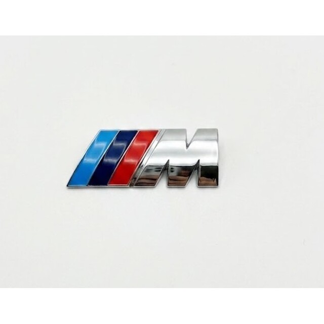Αυτοκόλλητο μεταλλικό χρωμίου 5,5x2cm - Bmw M
