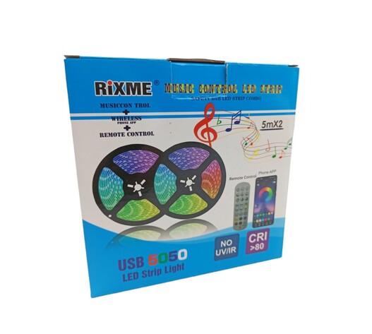 LED RGB ΤΑΙΝΙΕΣ 2x5m ΜΕ ΣΥΝΔΕΣΗ USB RZ-5050RGB